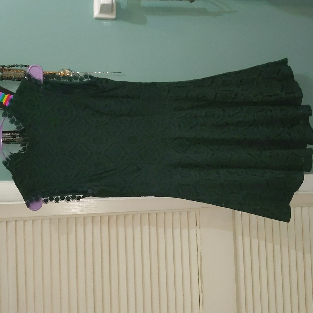 Green Lace Dress